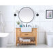 Clement 42 X 22 X 34.13 inch Natural Wood Bathroom Vanity Cabinet