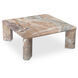 Segment 35.5 X 35.5 inch Orange Coffee Table