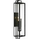 Great Outdoors Knoll Road 4 Light Coal Outdoor Wall Mount