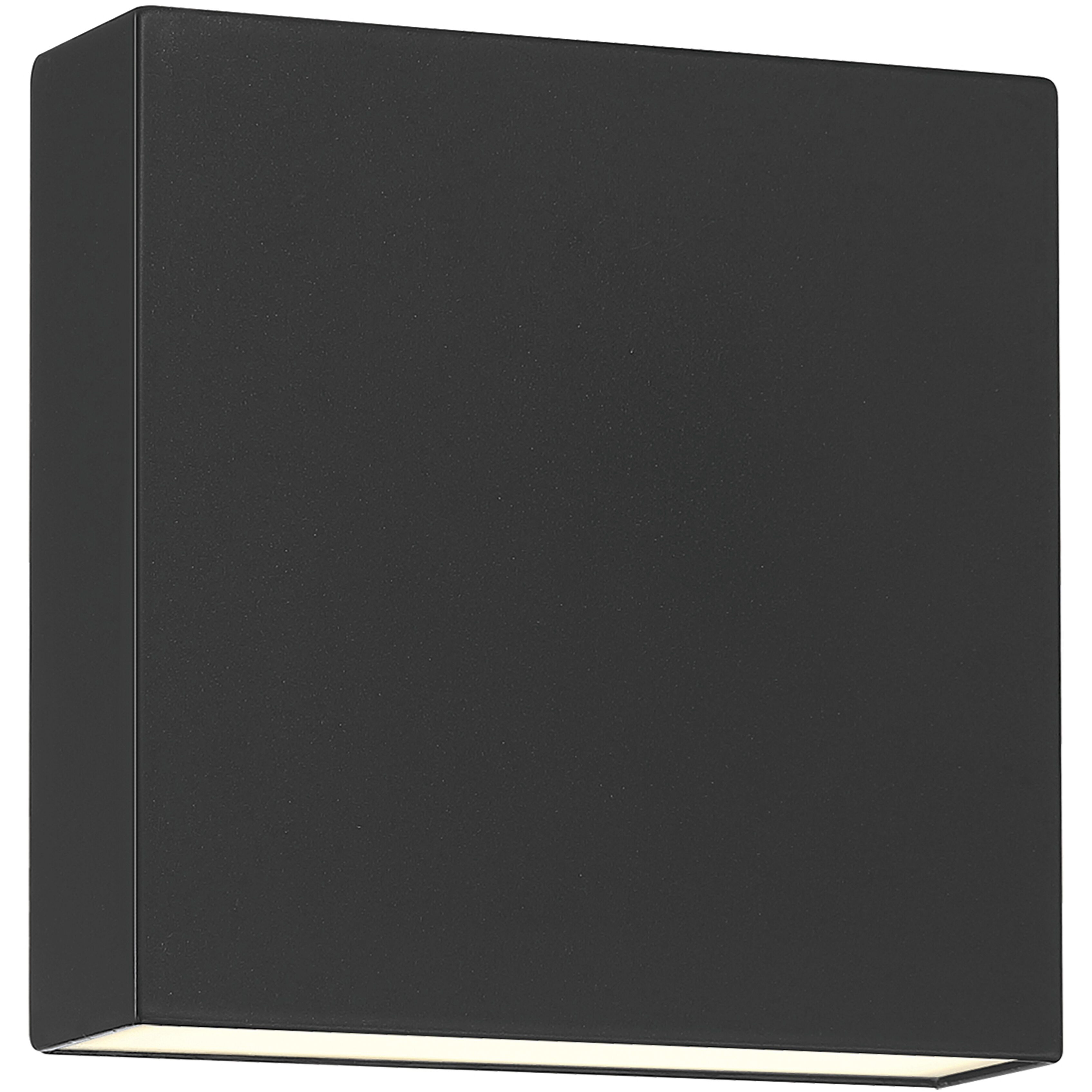 Strand 2 Light 6 inch Black Outdoor Wall Sconce