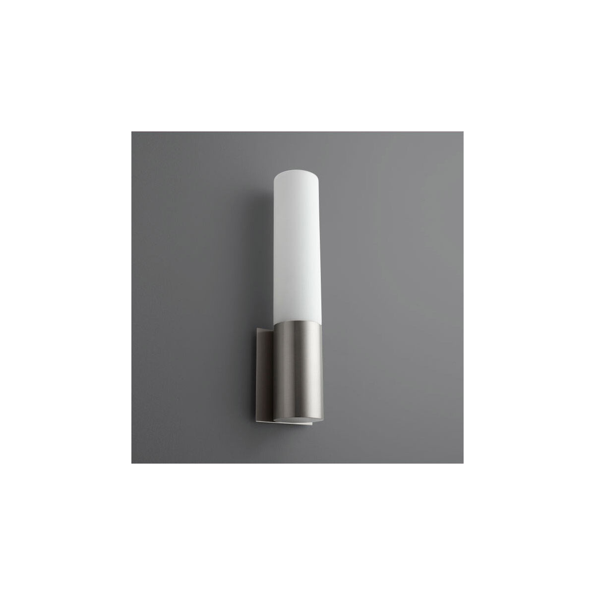 Magnum 1 Light 5 inch Satin Nickel Sconce Wall Light