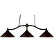 Chance 3 Light 14.00 inch Billiard Light