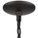 West End 3 Light 15 inch Oil Rubbed Bronze Chandelier Ceiling Light