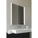 Vanity 36 X 27 inch Polished Chrome Mirror Kit