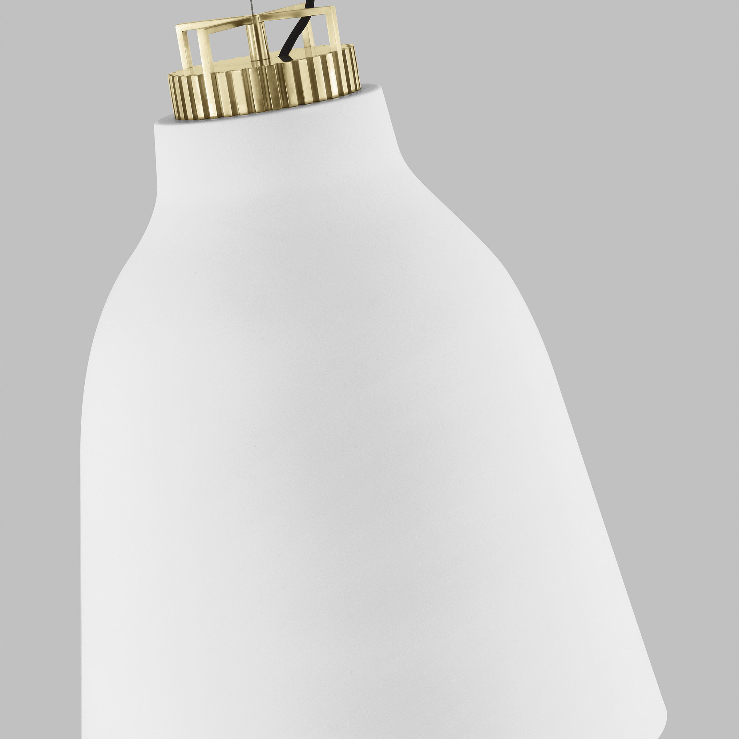 Sean Lavin Forge Line-Voltage Pendant Ceiling Light in Matte White