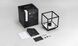 Caged 1 Light 6.69 inch White Marble Semi-Flush Mount Ceiling Light