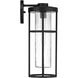 Encompass 1 Light 18 inch Midnight Outdoor Wall Mount, Medium