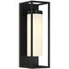 Ren 1 Light 16.5 inch Black Outdoor Wall Sconce