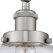Franklin Restoration Oxford LED 8 inch Brushed Satin Nickel Sconce Wall Light