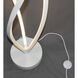 Cyclone LED 71.75 inch 44.00 watt Matte White Floor Lamp Portable Light
