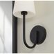 Averitt Sconce Wall Light in Matte Black