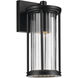 Barras 1 Light 11.5 inch Black Outdoor Wall Sconce