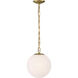 Marbelle 1 Light 10 inch Legacy Brass Pendant Ceiling Light