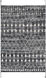 Birch 36 X 24 inch Black Rug in 2 x 3, Rectangle