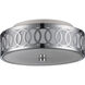 Balboa 3 Light 12 inch Polished Chrome Flushmount Ceiling Light