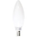 Leina LED B10 E12 5.00 watt 2700K Light Bulbs, Pack of 3