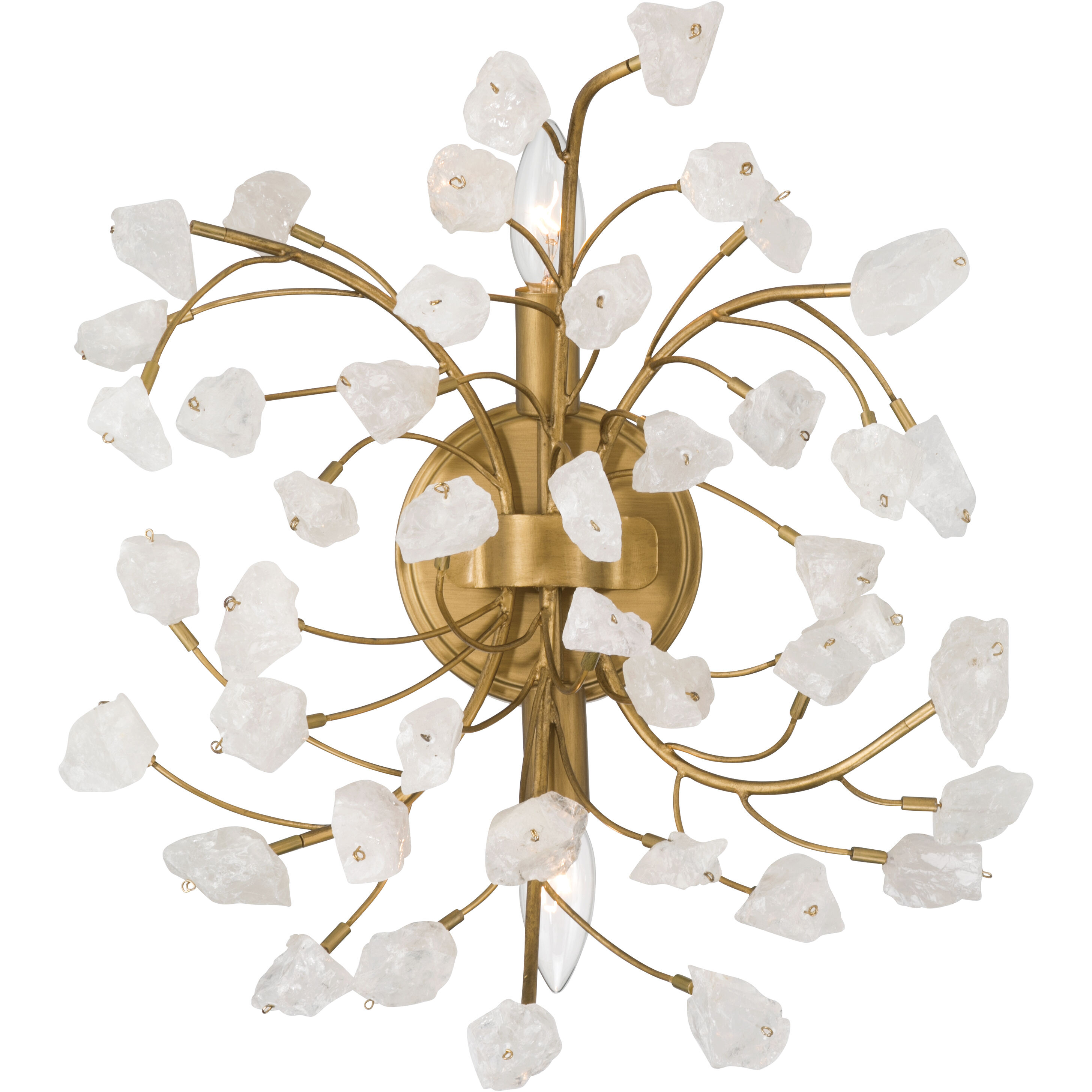 Ramus 2 Light 16.25 inch Painted Legacy Brass Wall Sconce Wall Light