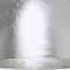 Divi 1 Light Satin Nickel Cord Pendant Ceiling Light