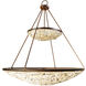 Lowcountry 10 Light Rustic Bronze Chandelier Ceiling Light
