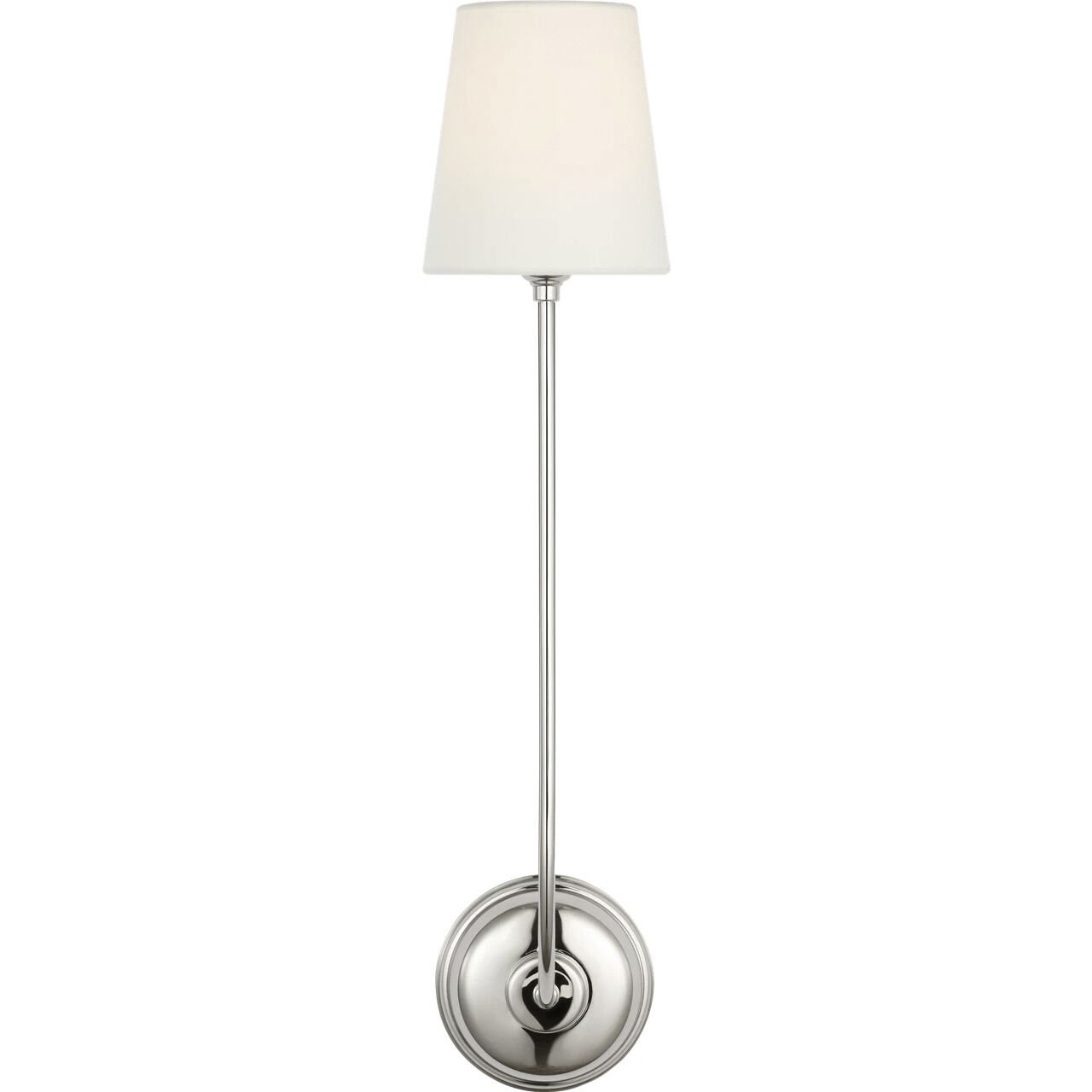 Thomas O'Brien Vendome LED 5.5 inch Polished Nickel Single Sconce Wall Light