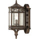 Holland Park 1 Light 18 inch Bronze Outdoor Wall Mount