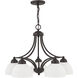 Somerset 5 Light 25 inch English Bronze Dinette Chandelier Ceiling Light