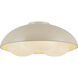 Alora Mood Robyn 3 Light 16 inch Pearl White Flush Mount Ceiling Light