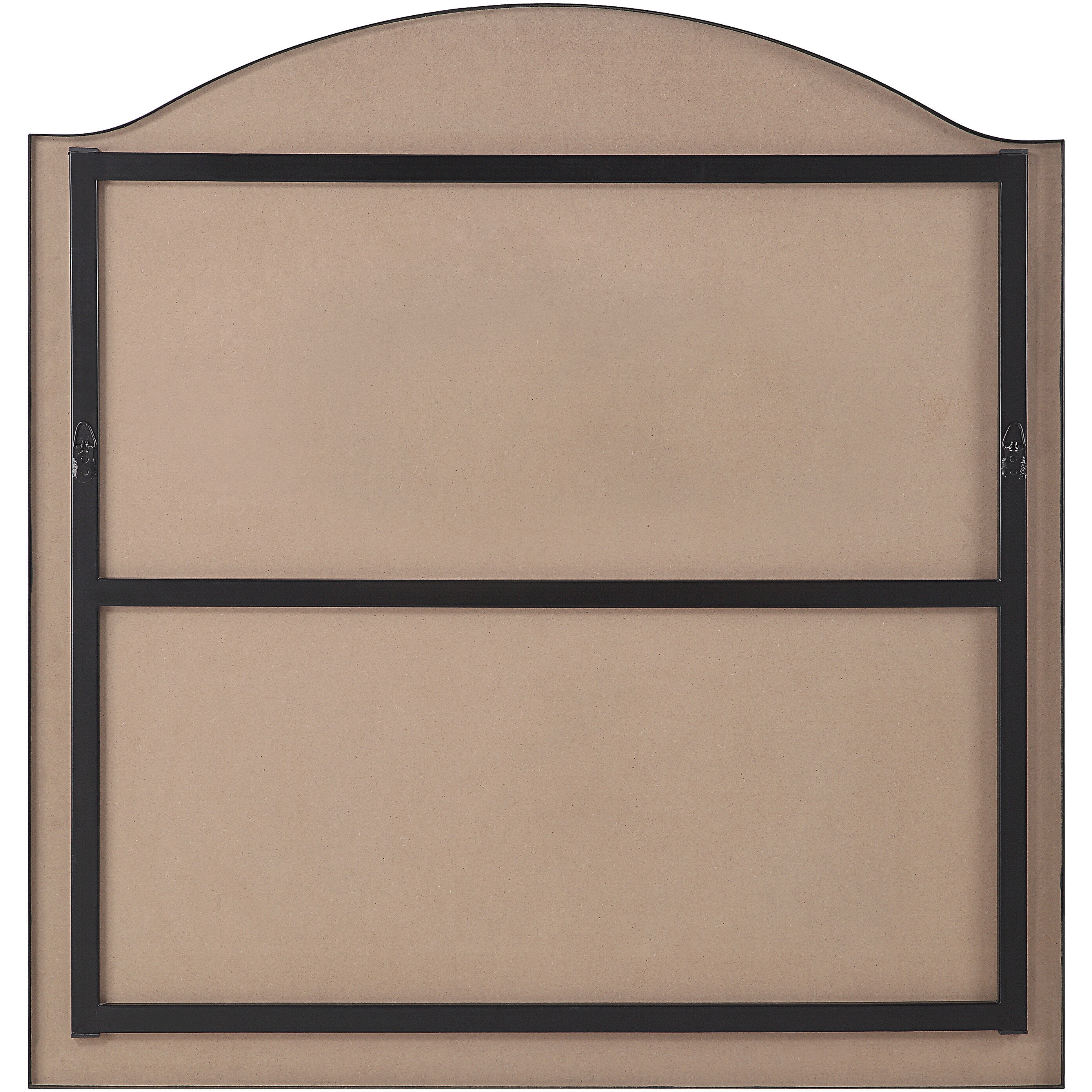 Bandon 40 X 38 inch Matte Black Wall Mirror