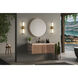 Warwick LED 18.5 inch Modern Gold Bath Vanity Wall Light