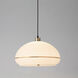 Morelli 1 Light 15 inch Weathered Brass Pendant Ceiling Light