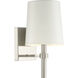 Bromley Bath Sconce Wall Light in Polished Nickel