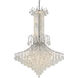 Canada 16 Light 35 inch Chrome Chandelier Ceiling Light