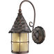 Rustica 1 Light 19 inch Antique Copper Outdoor Sconce