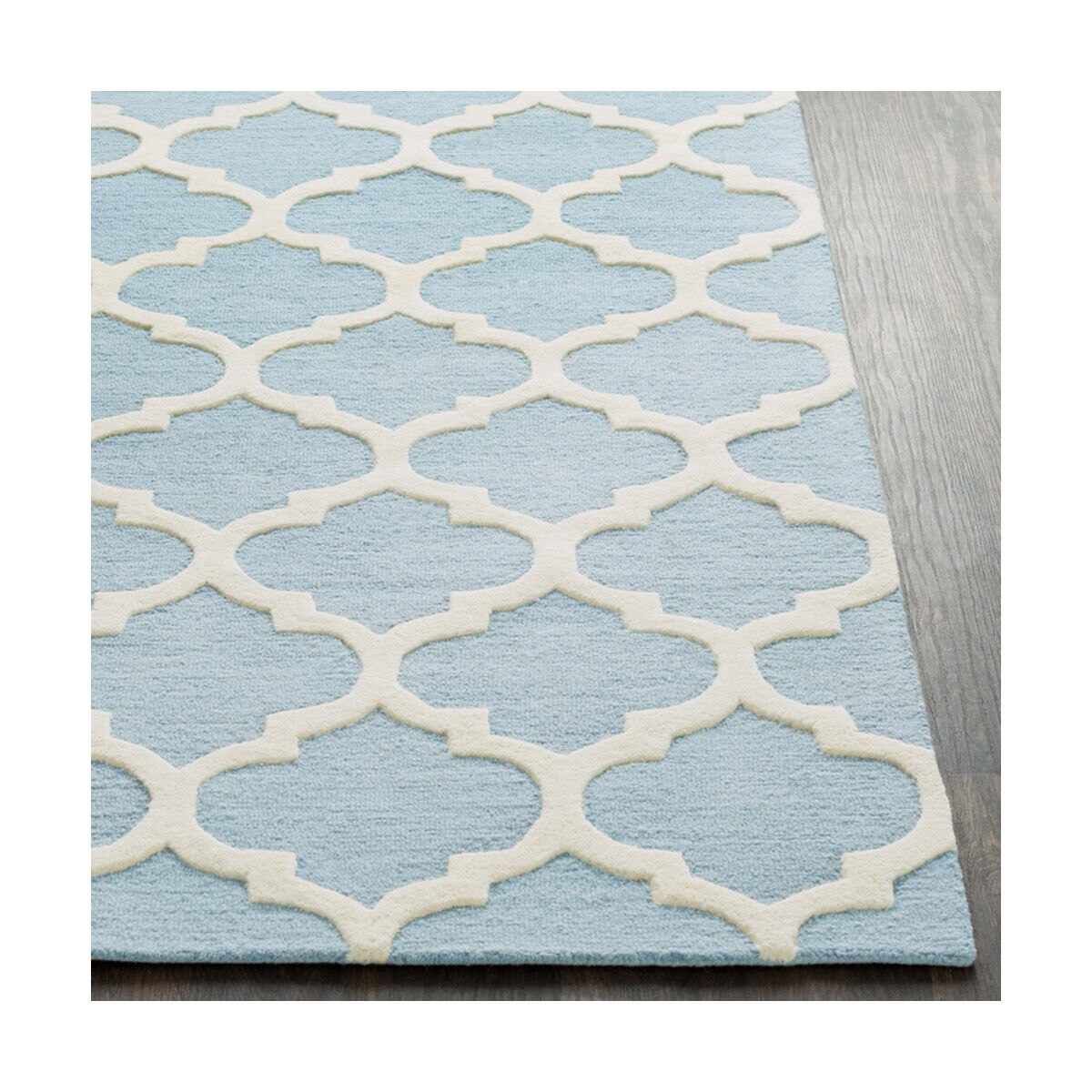 Pollack 96 X 60 inch Denim Indoor Area Rug, Rectangle