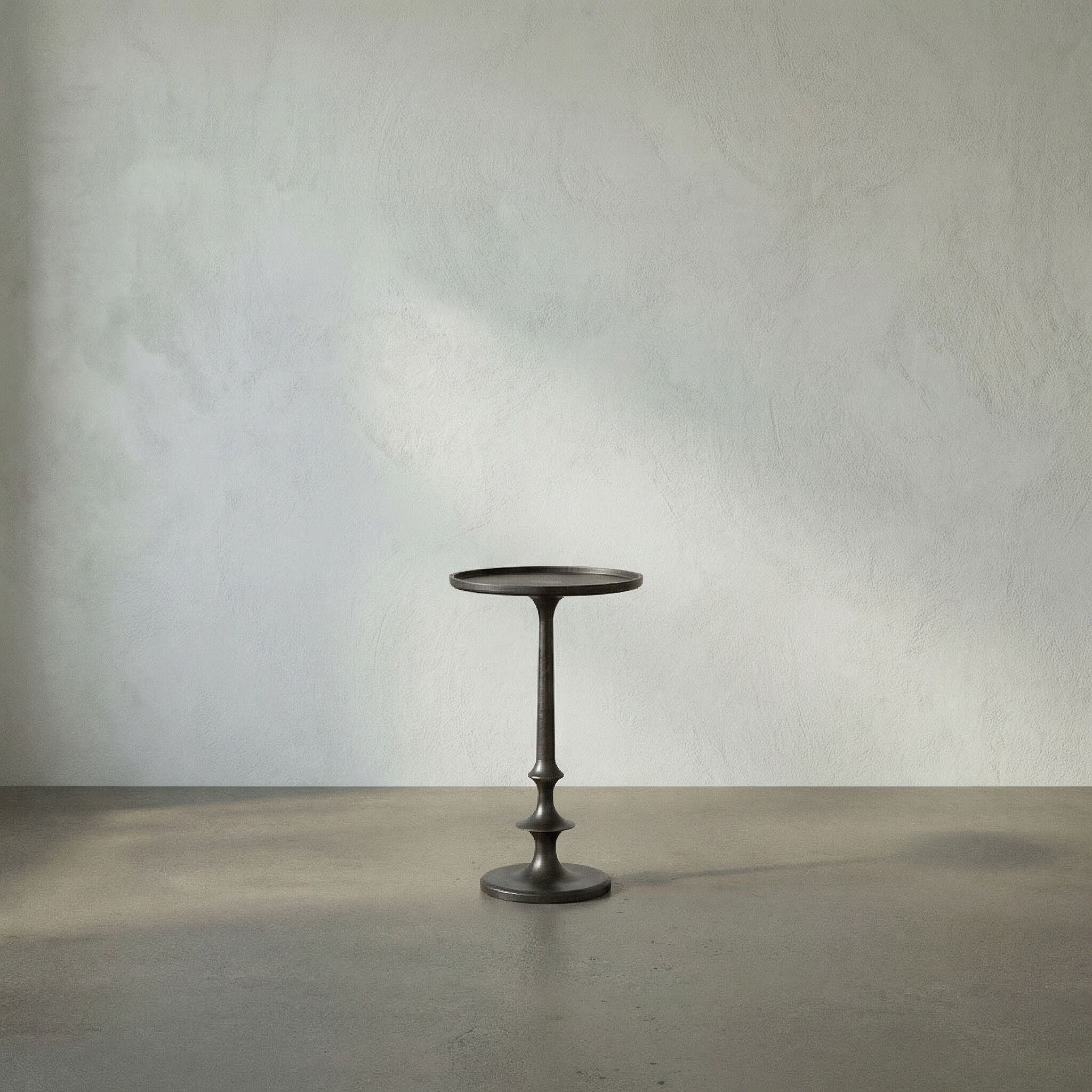 Terni 20 X 12 inch Matte Black Side Table