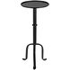 Tini 24 X 10 inch Matte Black Side Table