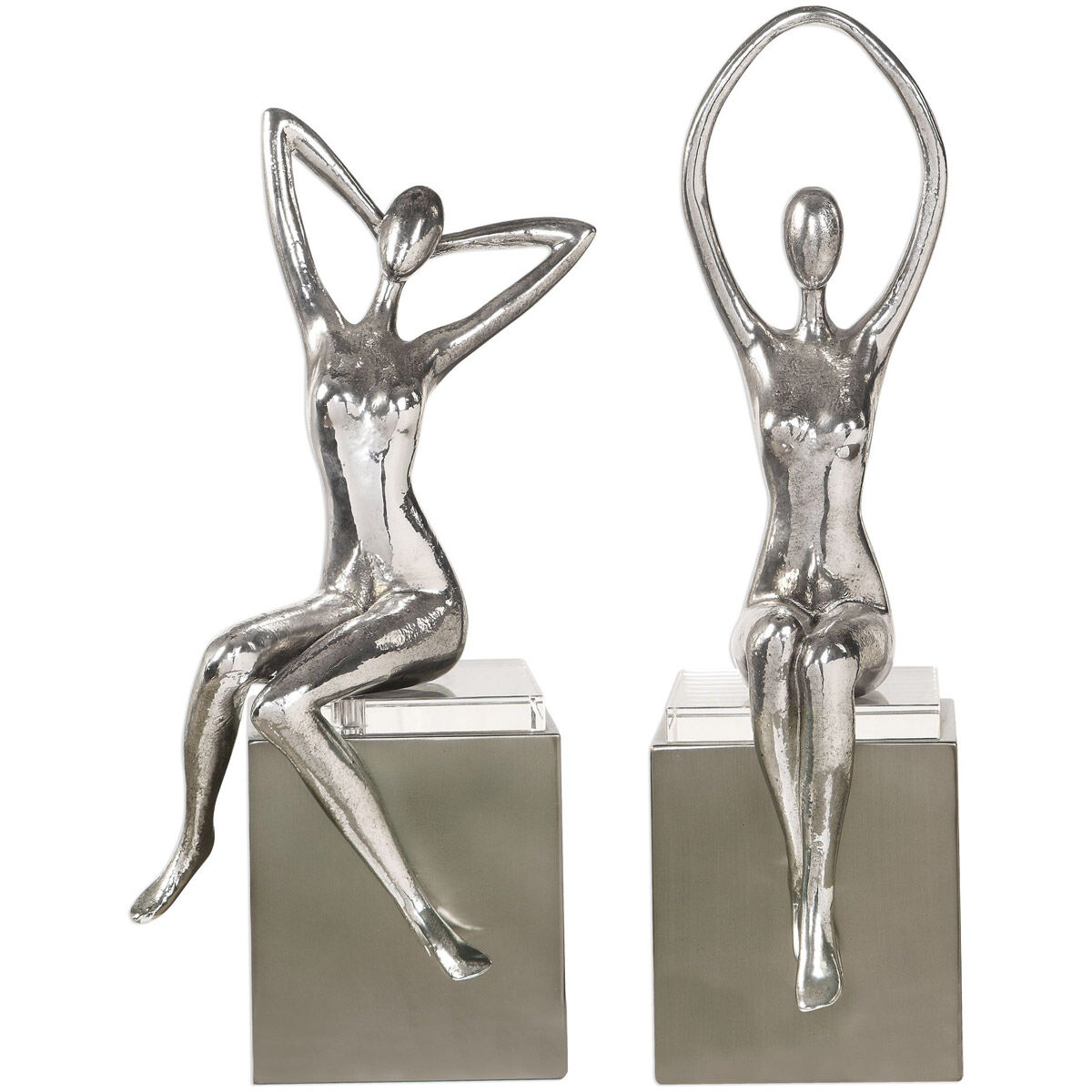 Jaylene 18 X 7 inch Sculptures, Set of 2
