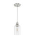Lochemeade 1 Light 4.5 inch Brushed Nickel Mini Pendant Ceiling Light