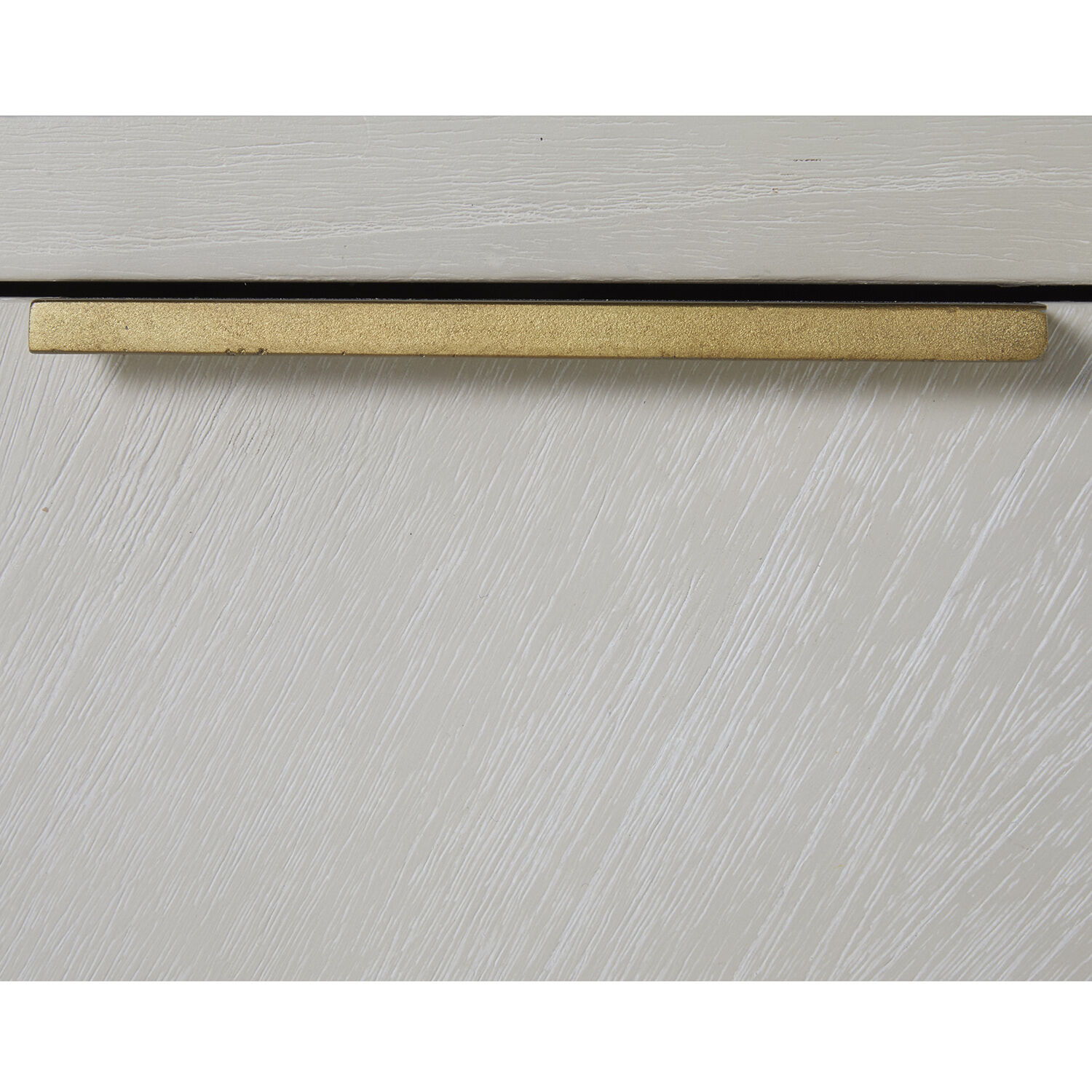 Chiri Cerused White / Stained Gold Chest