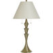 Cameron 34 inch 40.00 watt Antique Brass Table Lamp Portable Light
