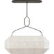Kelly Wearstler Forza 6 Light 40 inch Bronze Linear Lantern Pendant Ceiling Light, Medium
