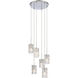 Forma de Crystal Pendant Ceiling Light