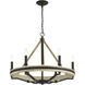 Sonoma 6 Light 26.25 inch Dark Bronze Chandelier Ceiling Light
