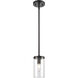 Oakland 1 Light 4 inch Black Mini Pendant Ceiling Light
