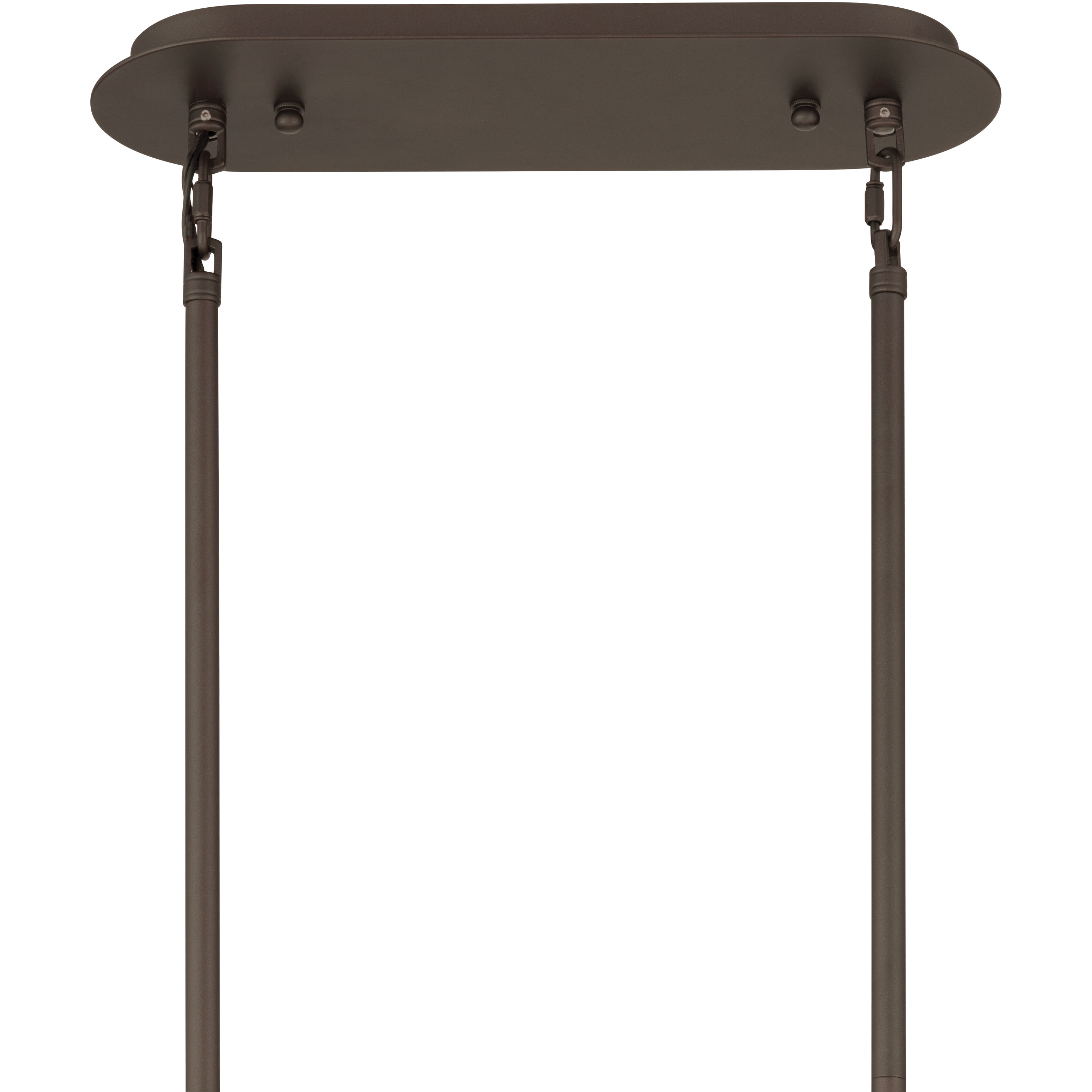 Lenora 10 Light 47 inch Dark Bronze Linear Chandelier Ceiling Light