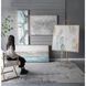 Gizem Gold/Gray/Blue Wall Art