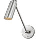 Drew & Jonathan Frasar 1 Light 4.75 inch Brushed Nickel One Arm Sconce Wall Light, Medium