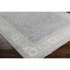 Bala 36 X 24 inch Medium Gray / Ivory / Gray Handmade Rug