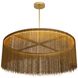 Bennet 1 Light 52 inch Antique Brass Chandelier Ceiling Light, Large