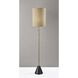 Tucker 61 inch 100.00 watt Antique Brass Floor Lamp Portable Light